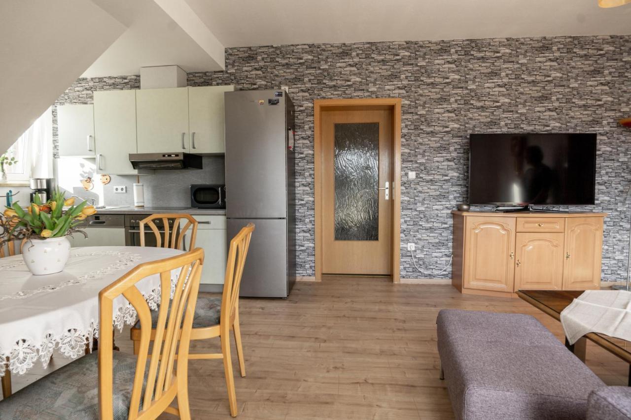 Schöne Ferienwohnung in der Sächsischen Schweiz Stolpen Exterior foto