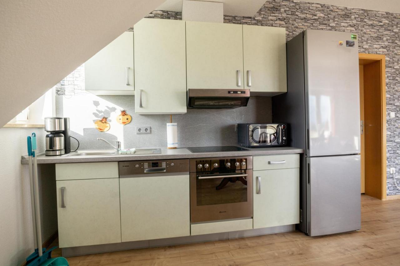 Schöne Ferienwohnung in der Sächsischen Schweiz Stolpen Exterior foto